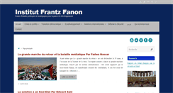 Desktop Screenshot of institutfrantzfanon.org
