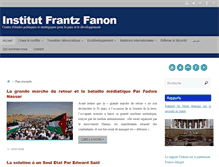 Tablet Screenshot of institutfrantzfanon.org
